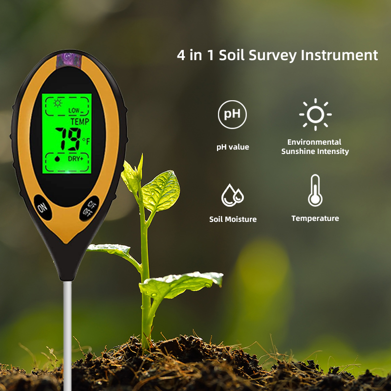 Ph Meter Digital Water Tester - Misuratore di pH del Suolo, Tester