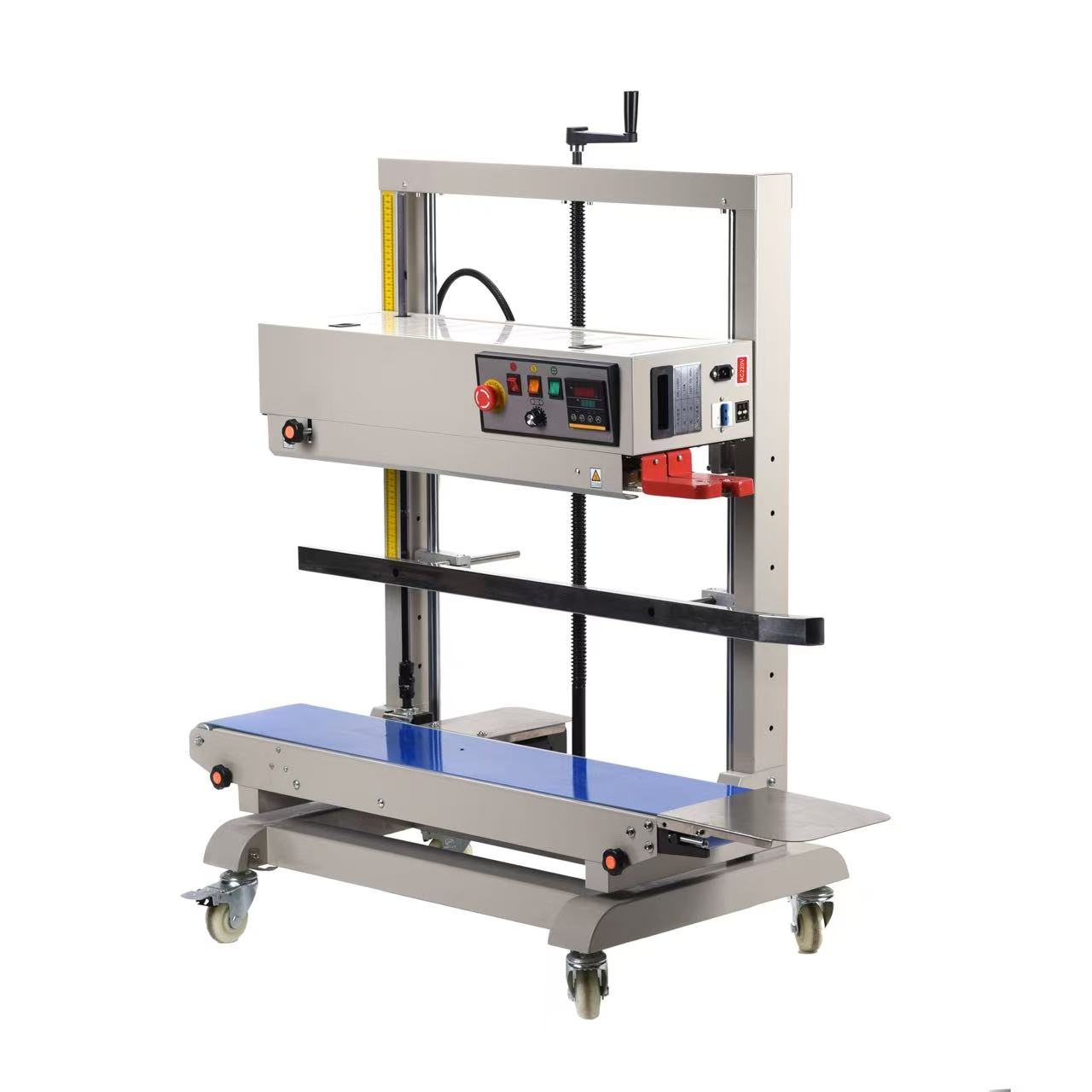 Plastic Bag Impulse Heat Sealer - Sigillatrice a Nastro Continuo Verticale, Sigillatrice
