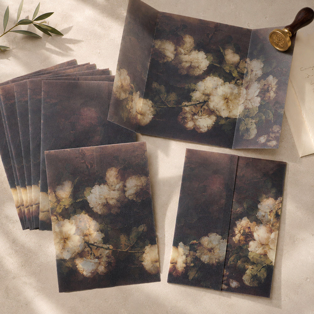 Packaging - 20/50 pezzi di copertine in pergamena