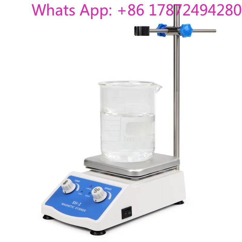 Lab Magnetic Stirrer Hot Plate - Agitatore Magnetico Professionale da Laboratorio 2L