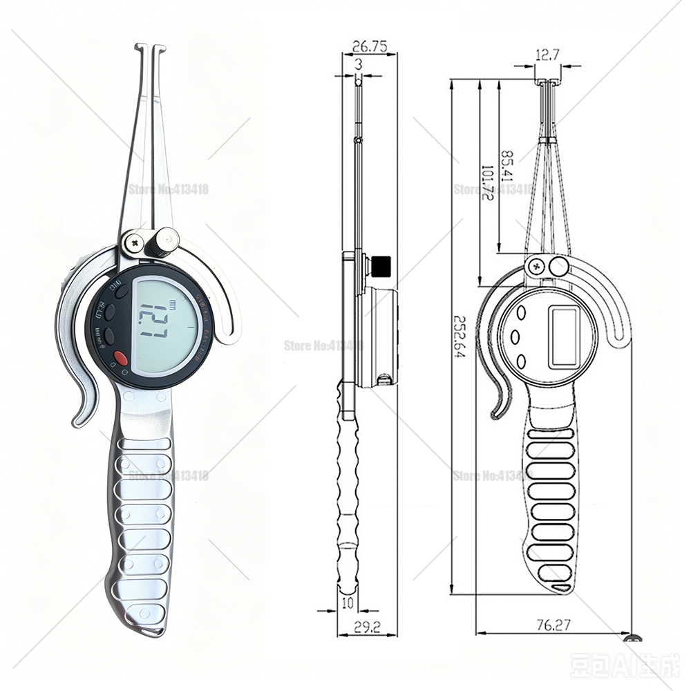 Calibro digitale esterno da 0- - Digital Caliper 150Mm Stainless Steel recensione e prezzo