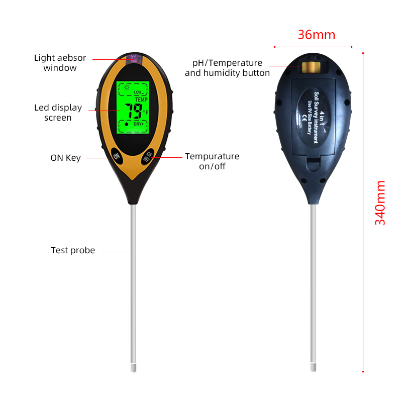 Misuratore di pH del Suolo, Te - Ph Meter Digital Water Tester recensione e prezzo