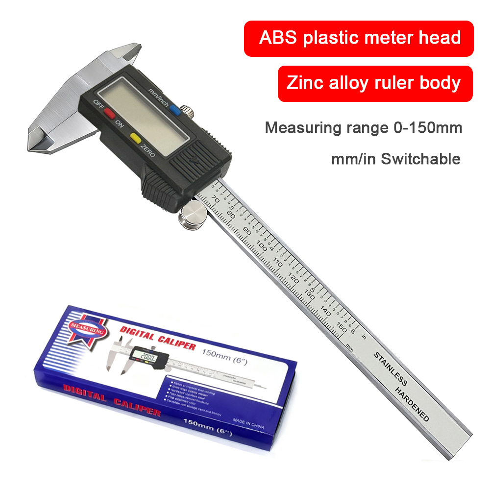 Calibro Digitale in Lega di Zi - Digital Caliper 150Mm Stainless Steel recensione e prezzo