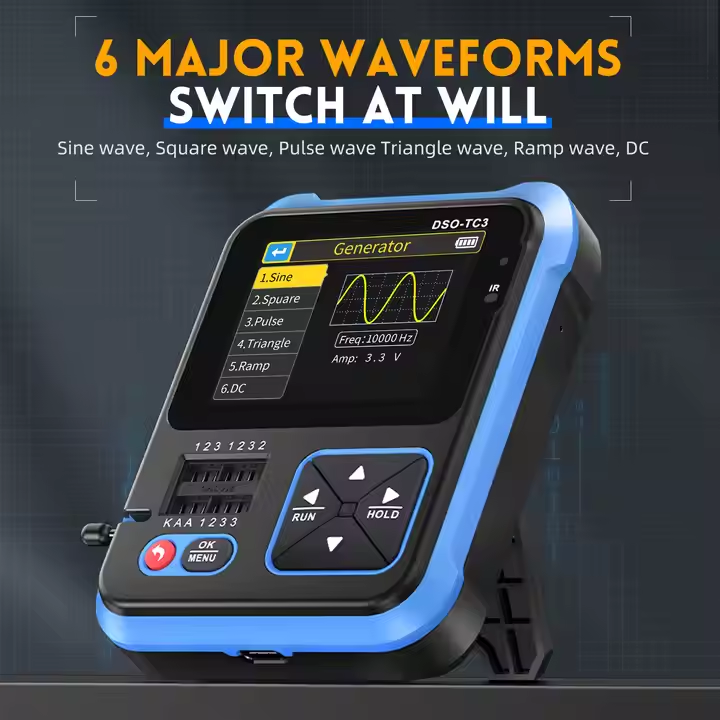 FNIRSI DSO-TC3 Mini Oscillosco - Fnirsi Digital Oscilloscope Handheld recensione e prezzo