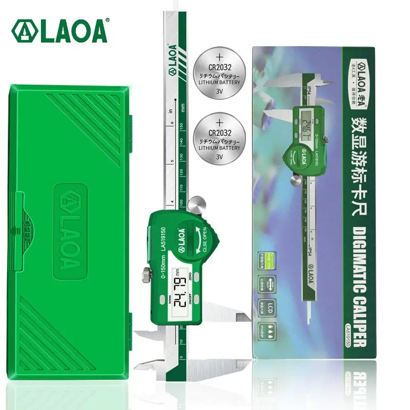 LAOA Calibro a corsoio digital - Digital Caliper 150Mm Stainless Steel recensione e prezzo