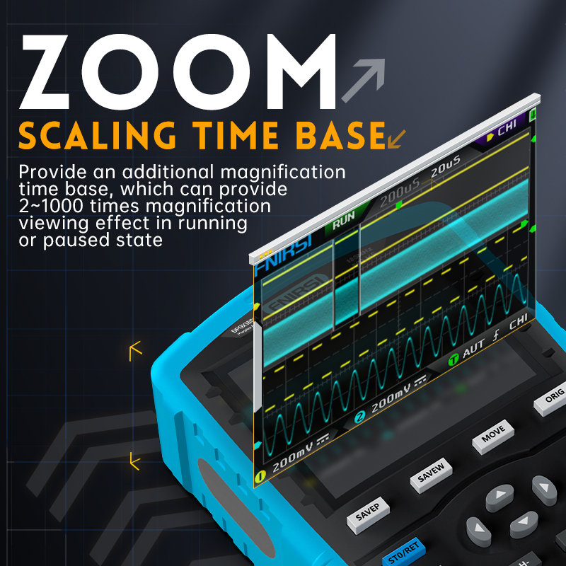 Oscilloscopio Digitale Portati - Fnirsi Digital Oscilloscope Handheld recensione e prezzo