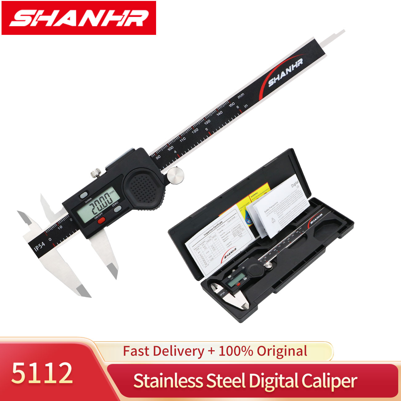 Calibro Digitale Elettronico S - Digital Caliper 150Mm Stainless Steel recensione e prezzo