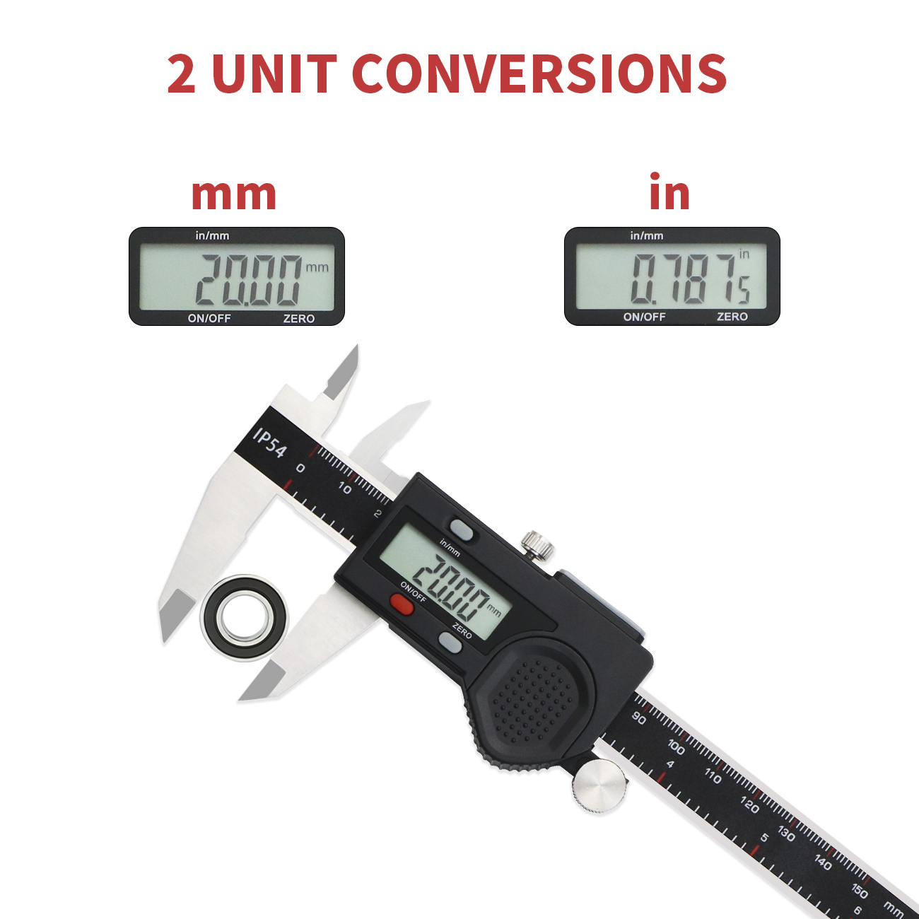 Calibro Digitale Elettronico S - Digital Caliper 150Mm Stainless Steel recensione e prezzo