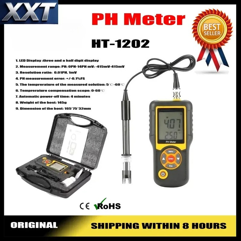 Misuratore di pH digitale XXT  - Ph Meter Digital Water Tester recensione e prezzo