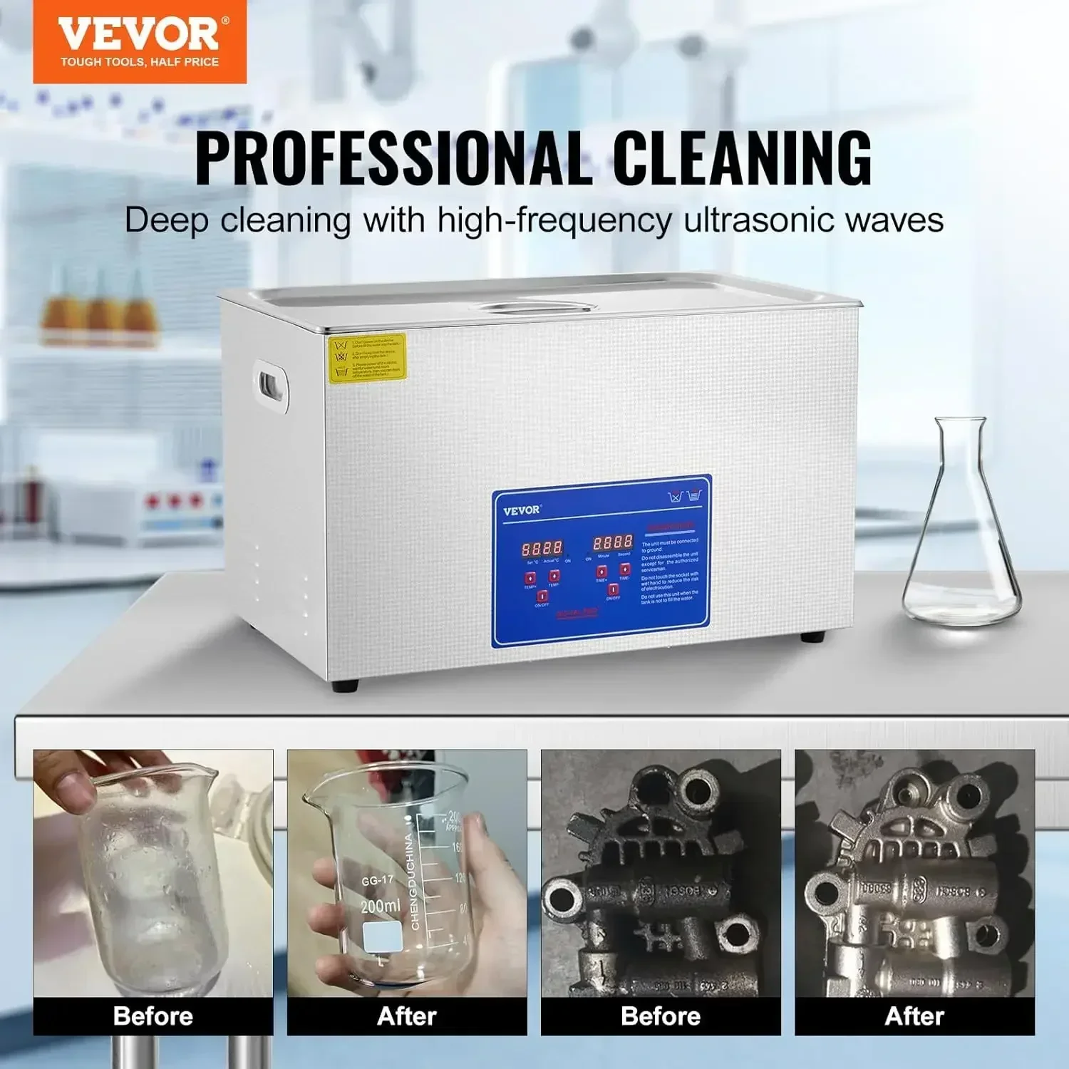 Stock limitato! Pulitore a Ult - Ultrasonic Cleaner 30L Industrial recensione e prezzo